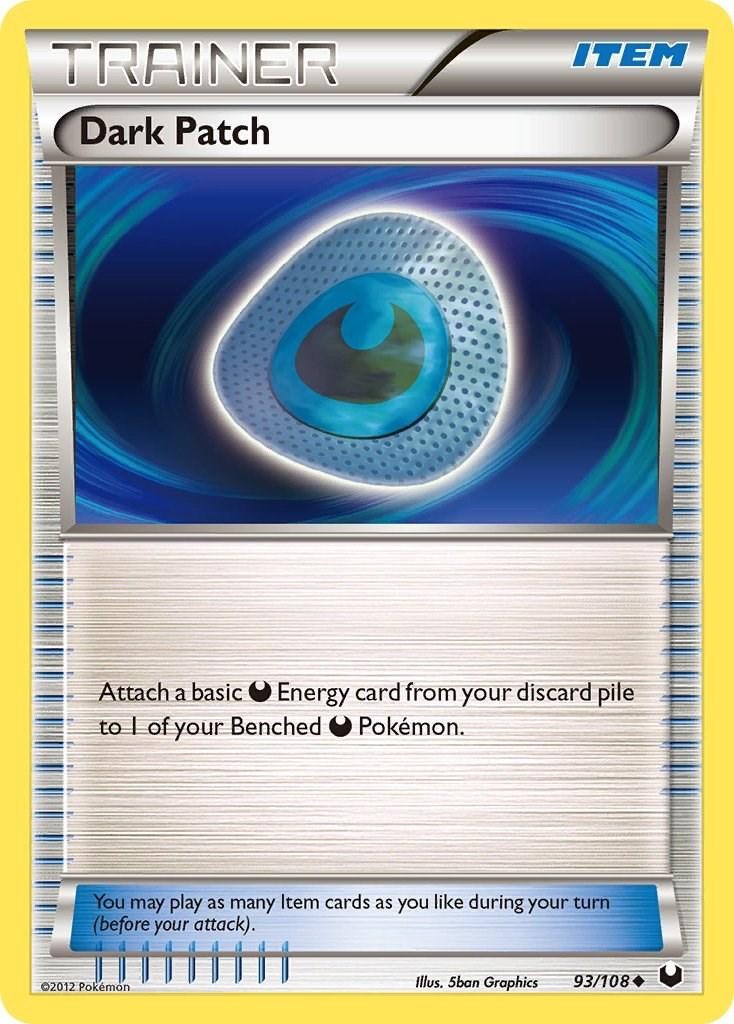 Pokémon TCG - Dark Patch - 93/108 - Uncommon - B&W: Dark Explorers [Light Play]