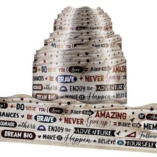 2.5 ft Motivational Classroom Bulletin Board Border Inspirational Quote Borde...