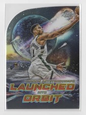 2023-24 Topps Chrome Cosmic #LIO-15 Giannis Antetokounmpo Launched Into Orbit