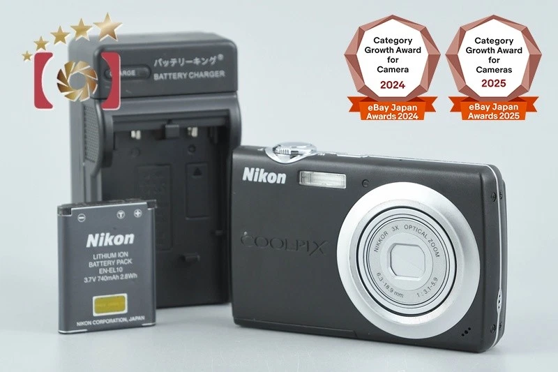 Nikon COOLPIX S203 デジタルカメラ 本体 バッテリー ブラック 25+ nikon coolpix s203 for sale | Updated Oct 2026