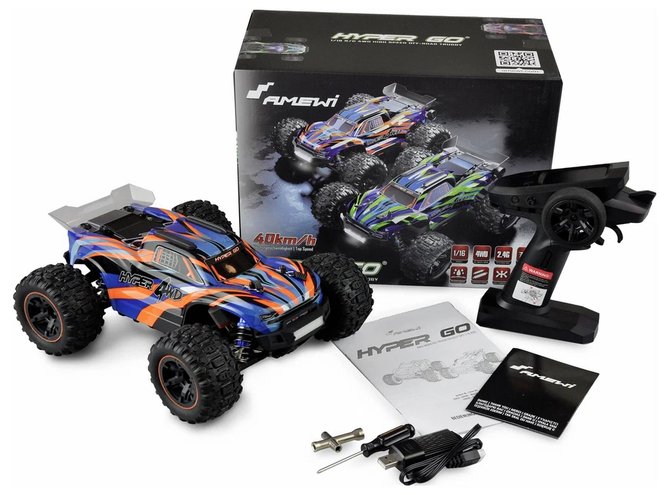 Amewi Hyper GO Basic Brushed 1:16 RC Elektro Truggy SIEHE TEXT/FOTO - Bild 2 von 4