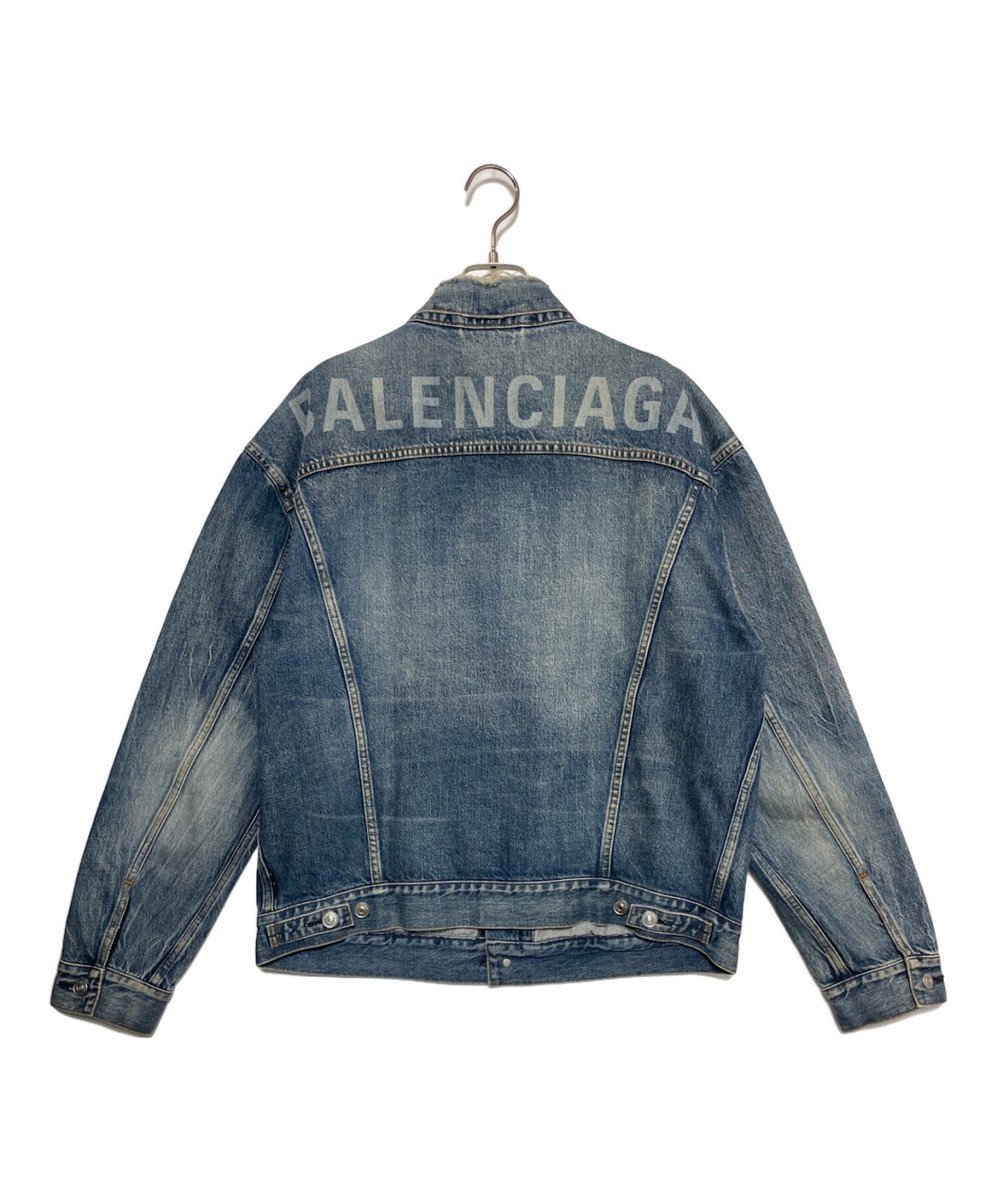 Back Logo Denim Jacket BALENCIAGA | eBay Back Logo Denim Jacket BALENCIAGA | eBay