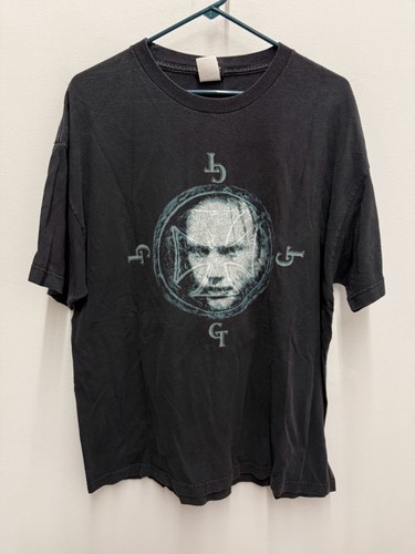 Vintage Geoff Tate Old World Order T-Shirt XL Queensryche Band Giant Tag HTF