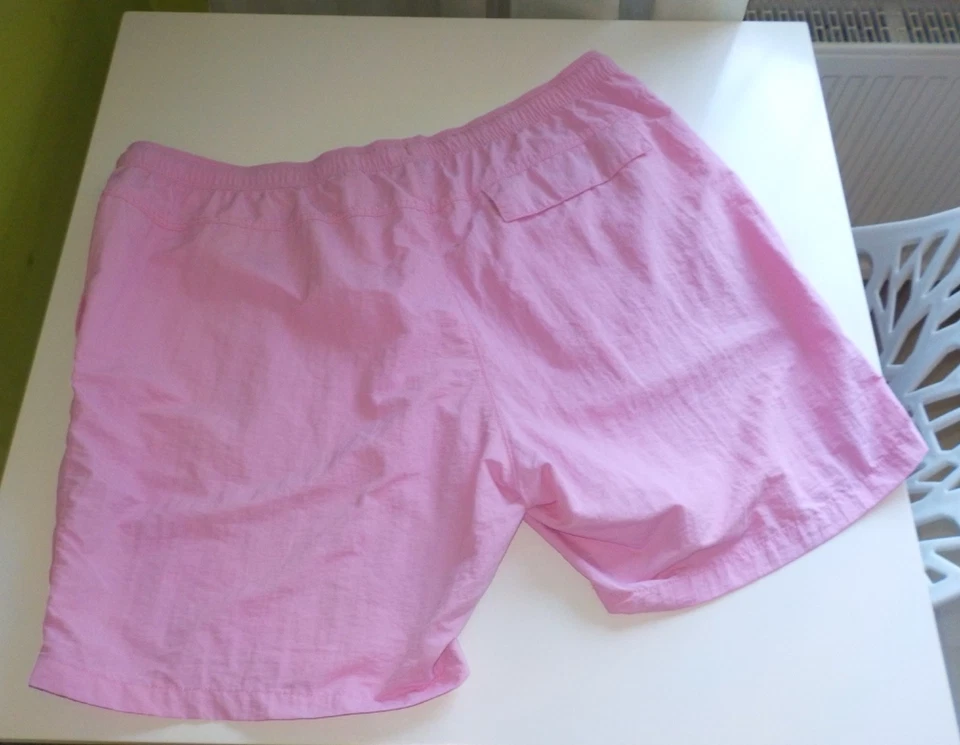 H&M Herren Badehose Badeshorts Swim Wear Shorts Trunks gay barbie rosa XXL 3XL - Bild 2 von 4