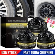 3x Tyre Nourish Cream, Tire Nourish Wax Cream...