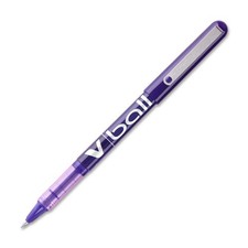 Pilot 35210 40 V-ball Roller Ball Pen 0.5mm Purple Ink