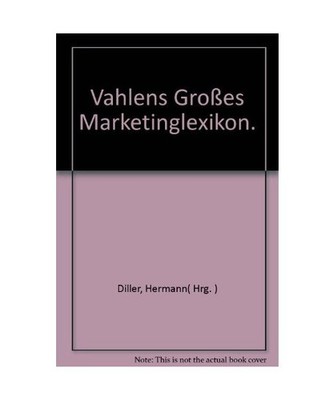Vahlens Großes Marketinglexikon, Diller, Hermann
