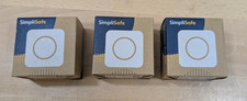 3x NEW Simplisafe MOTION SENSOR White CA001 Latest Model Lot