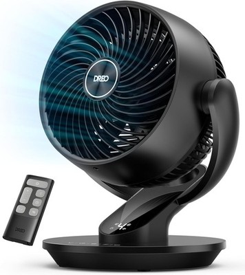 Fan for Bedroom, 13-Inch Oscillating Table Air Circulator Fan for Whole Room