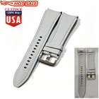 Gray Eco Leather Duplex Watch Strap Original for Samsung Galaxy Watch 6 Classic
