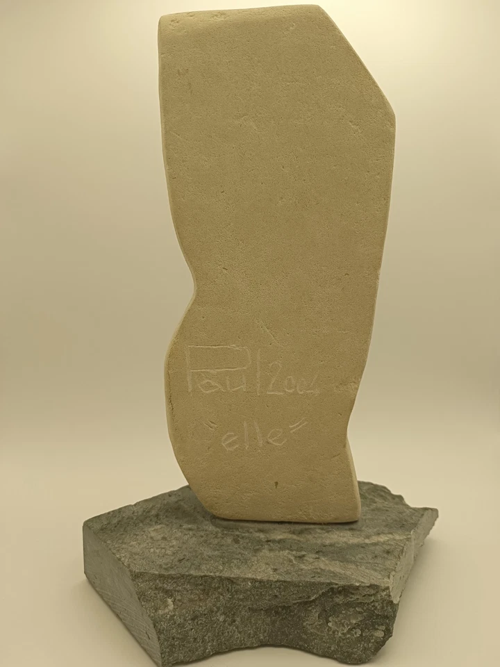 Sculpture en pierre "Elle" – Paul (artiste parisien) – 2004 - Photo 4/4