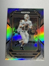 2023 Prizm Draft Picks #82 Peyton Manning Silver Prizm TENNESSEE VOLUNTEERS
