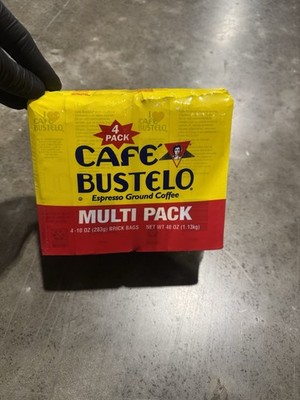 Cafe Bustelo Espresso Ground Coffee Brick 10 oz. - 4/Pack WS-110BSBR1721