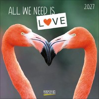 All We Need Is Love 2027 | Verlag Korsch | Kalender | 13 S. | Deutsch | 2027