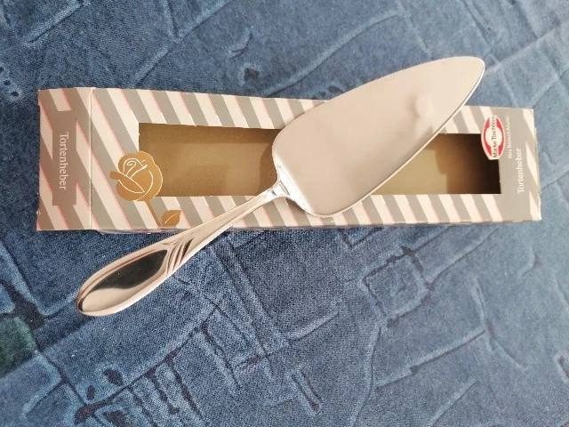 Marke TISCHFEIN, TORTENHEBER, NEU UND OVP - Bild 3 von 3