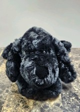 Vintage Chosun Black Puppy Dog 12" Floppy Soft