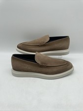 Men’s Hugo Boss Slip On Randy Loafers Brown Suede UK 7 EU 41 New
