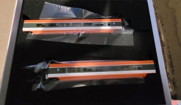 Rame TGV complète, 10 éléments, REE, Analogique, HO, Neuf - Photo 3/4