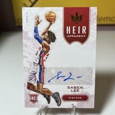 2020-21 Panini Court Kings - Heir Apparent Saben Lee #HA-SLE /149 (AU, RC)