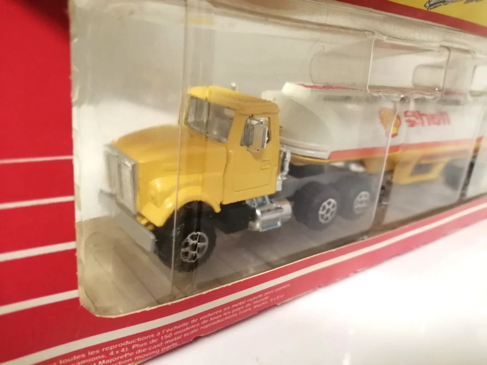 CAMION MAJORETTE SCANIA CITERNE SHELL SUPER MOVERS Série 3000 réf. 3040 1/60 - Photo 4/4