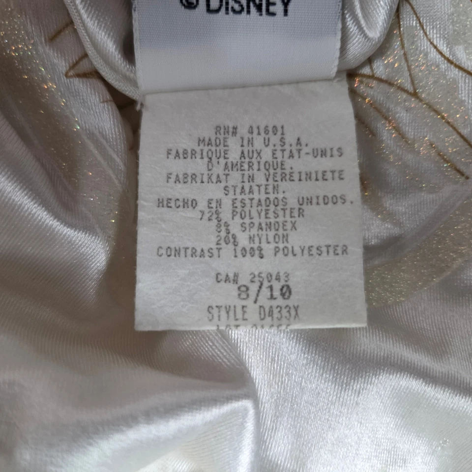 Vestido Disney Store Camisón Cenicienta Niñas Talla 8/10 Foto 4 de 4