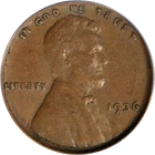 1936-P Lincoln Cent DDO FS-101 DIE 1 ANACS VF35 Great Eye Appeal