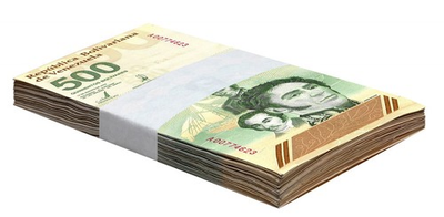 #ad #ad BUNDLE 100 PCS 500 BOLIVARES DIGITALES 2023 2025 VENEZUELA USED PICK# 121 $553.00