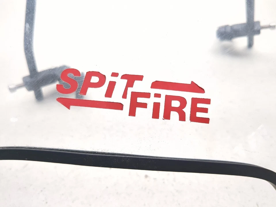 99-10 Suzuki GZ250 SPIT FIRE Windshield Wind Screen With Mounts - Image 4 of 4