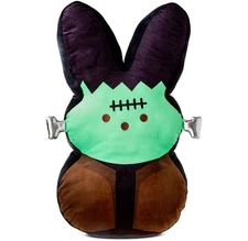 GIANT 24" Halloween PEEPS Frankenstein Stuffed Bunny Rabbit Plush Animal Pillow