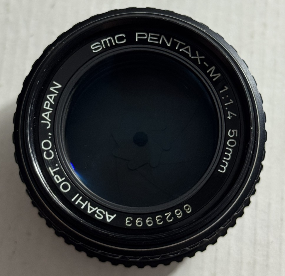 ASAHI SMC Pentax-M 50mm f/1.4 Manual Focus Prime Lens [52] K Mount