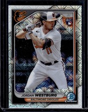 2024 Bowman Chrome Mega Box - Jordan Westburg #42 M/B Mojo Refractor (RC) 