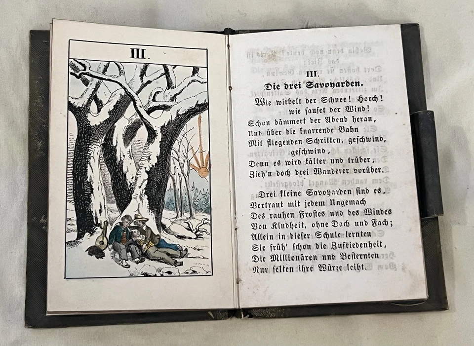 Antique Original 1848 German Pocket Calendar / Planner. - Image 4 of 4