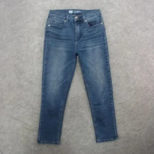 DG2 by Diane Gilman Jeans Women's 2T Blue Medium Wash Skinny Stretch Denim