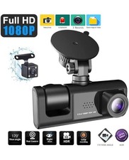 DASH CAM FULL HD DVR CON RETROCAMERA PARCHEGGIO VISIONE NOTTURNA 