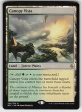 MP-01 Played Canopy Vista 234 Battle for Zendikar R