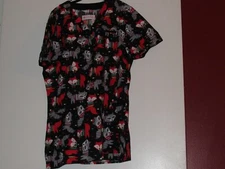 White Cross: Women's XS Short Sleeve Scrub Top 