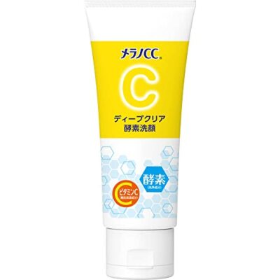 Melano CC Deep Clear Enzyme Face Wash 130g Enzyme x Vitamin C 