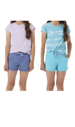32° Cool Youth Girl 4 Piece Set, Aqua, Size M (10/12) **BRAND NEW**
