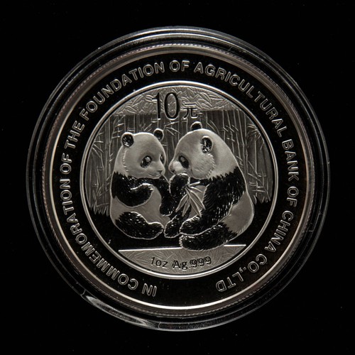 1 OZ 2009 China Panda 10Y 999.9 CONMEMORATION FOUNDATION AGRICULTURAL BANK CHINA