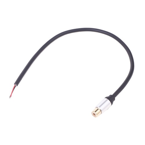 Speaker Wire RCA Female Plug Adapter Connector To Bare Wire Open End Audio Cable - Photo 14/14