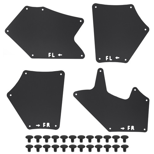 4 PCS Fender Liners Seal Flaps Guard Splash Shield for Toyota Tundra 2007-2021 - Foto 10 di 10