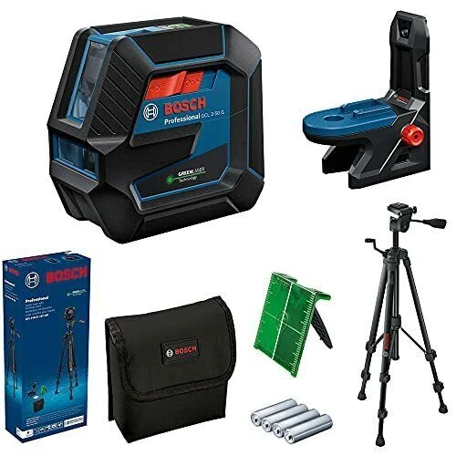 Bosch Professional GCL 2-50 G Kombilaser Set mit Stativ (0601066M01)