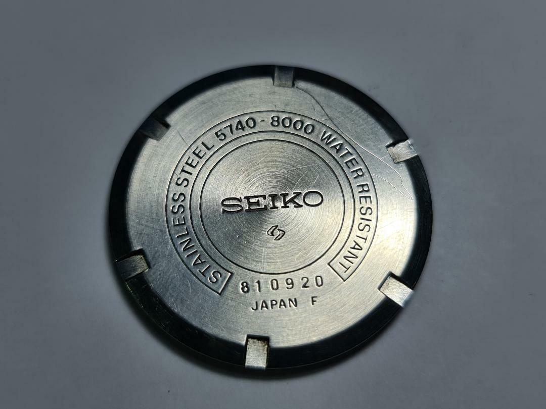 GENUINE USED CASE BACK COVER SEIKO LORD MARVEL 5740-8000 1968