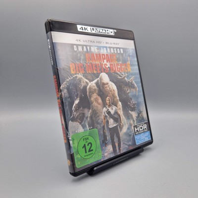 4K Ultra HD Blu-Ray: Rampage: Big Meets Bigger mit Dwayne Johnson
