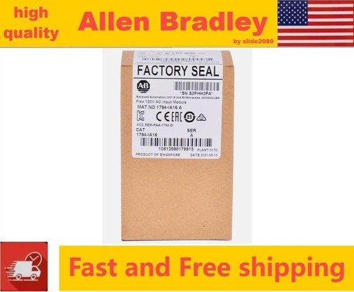New Factory Sealed AB 1794-IA16 / A Flex I/O 120VAC Input Module 1794IA16