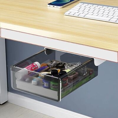 Under Desk Storage Drawers | Multiple Drawers & Stackable Options - View #10