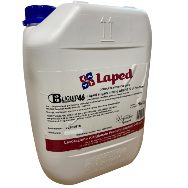 Laped Bee Liquid Invert Sugar Syrup - 15kg Drums - Ready to Use - Like Ambrosia