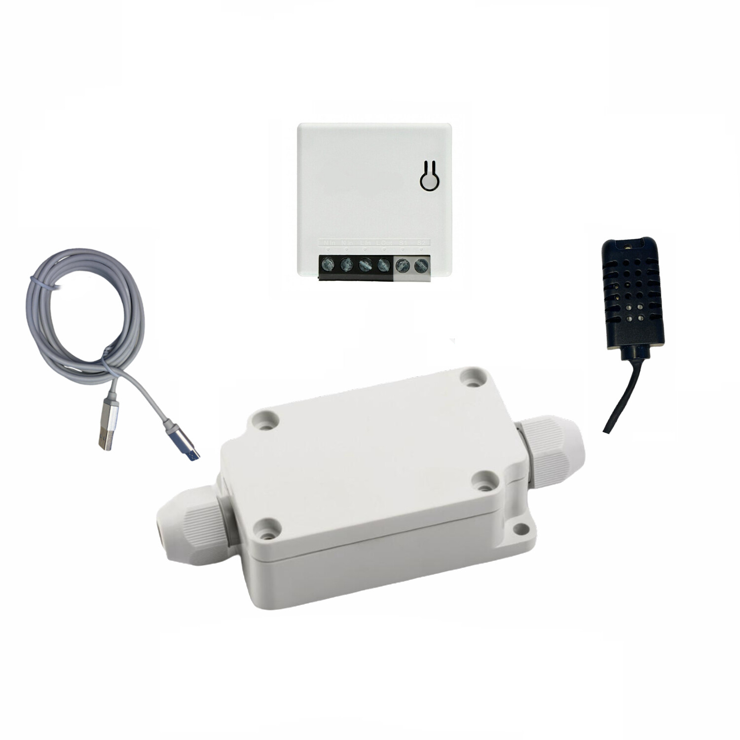 Smart Thermostat  for Apple HomeKit Google Home Outdoor Temperature and Humidity-image