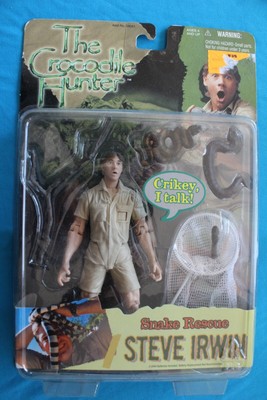 crocodile hunter action figure