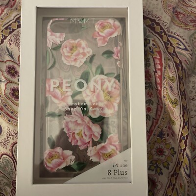 New MVMT iPhone Plus Floral Protective Snap-On Phone Case